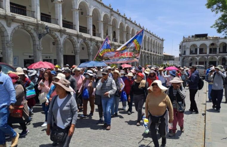 Arequipa se movilizará contra la extorsión el 12 de noviembre