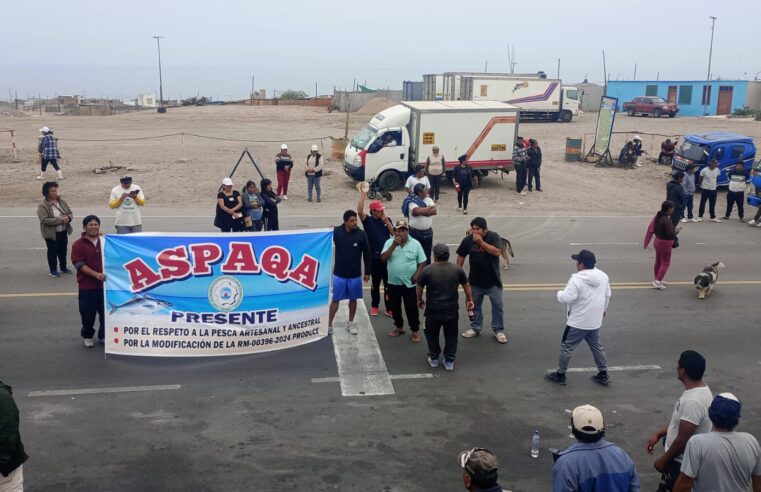 Pescadores evalúan unirse al paro de transportistas