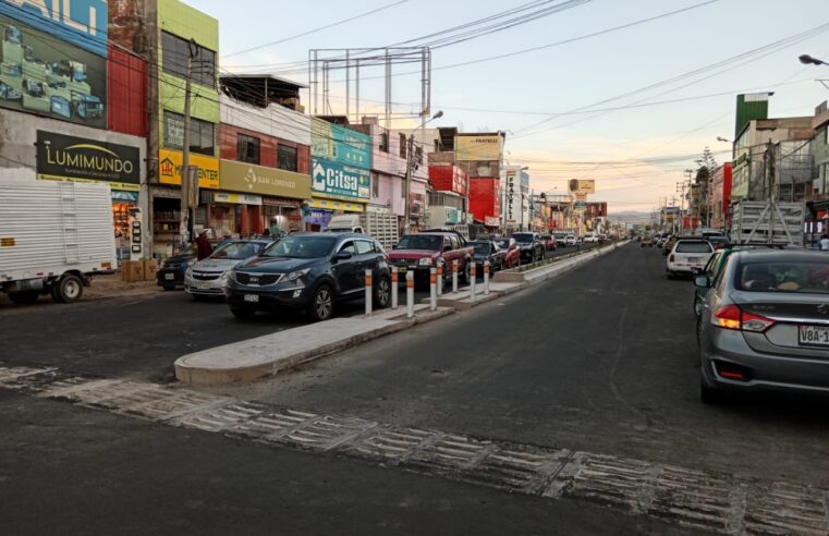 Avenida Jesús se entregaría completa en 15 días