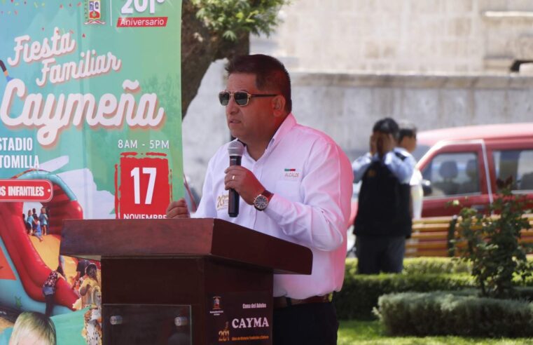 Cayma es considerado como modelo de gestión a nivel nacional