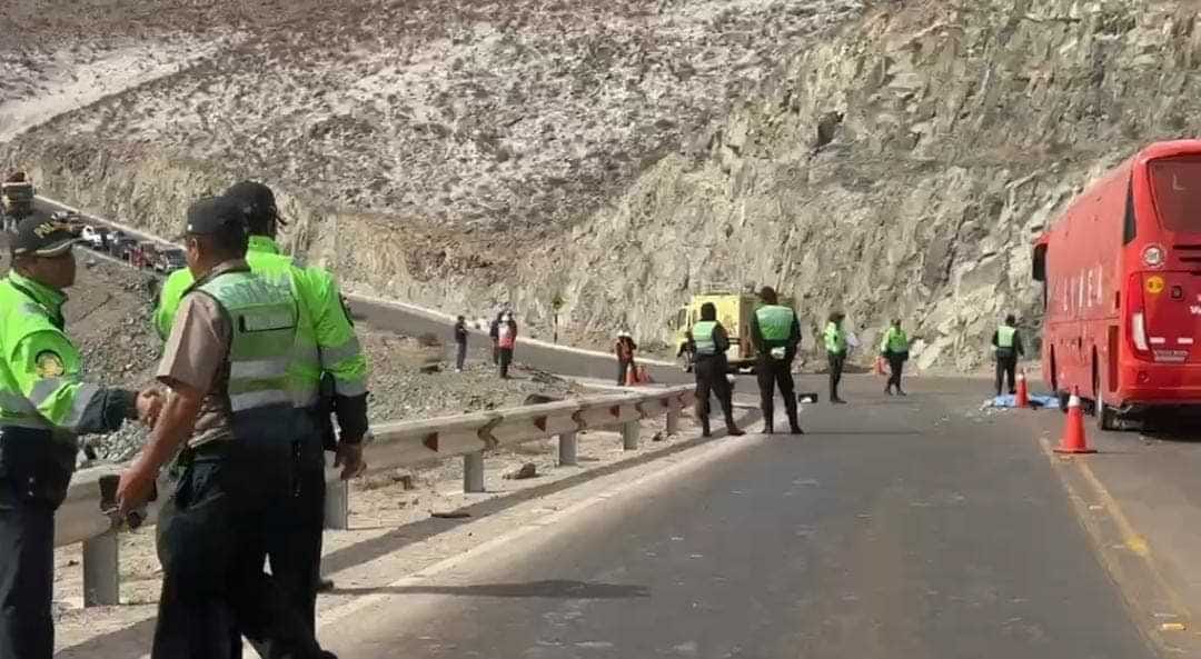 Tres fallecidos tras choque en carretera Arequipa-Cerro Verde