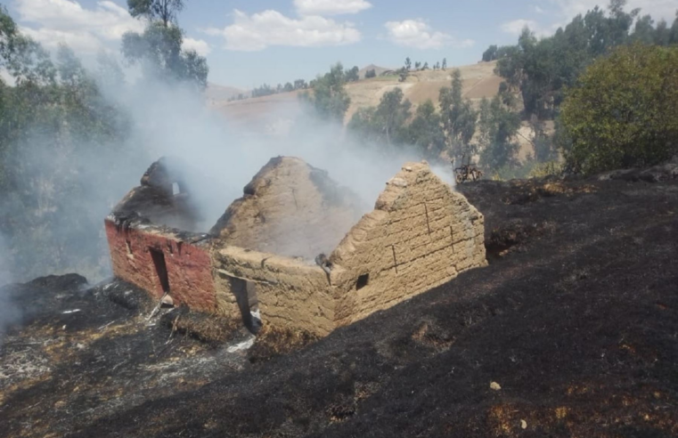 Voraz incendio forestal deja 6 familias afectadas en Canas