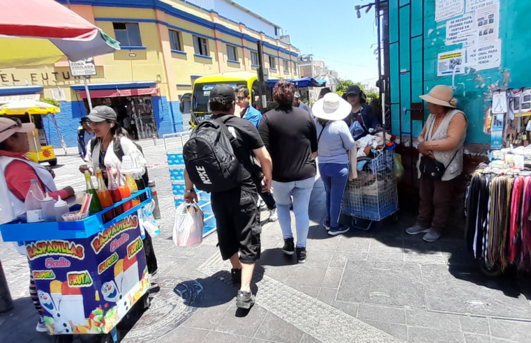 Intensificarán fiscalización e incautarán mercancías a ambulantes en el Centro Histórico