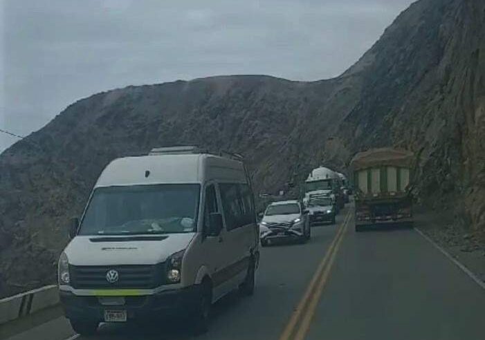 Tránsito normal en zona de La Planchada-Ocoña