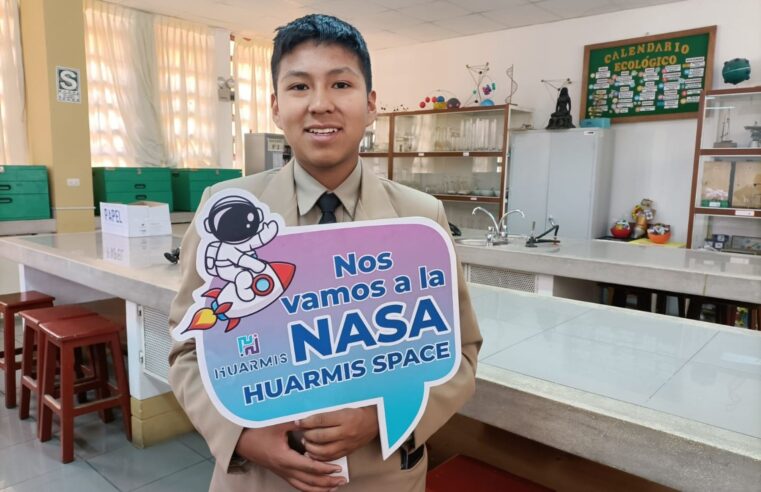 Conoce a Rodrigo Quispe, estudiante  arequipeño elegido para visitar la NASA