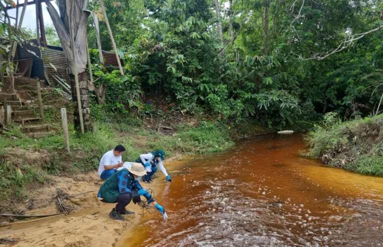 ANA lidera monitoreo conjunto de la calidad del agua del río Huallaga