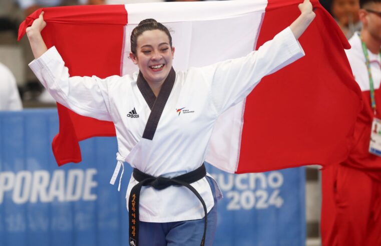 Tae Kwon Do le dio al Perú dos medallas de oro en los Bolivarianos