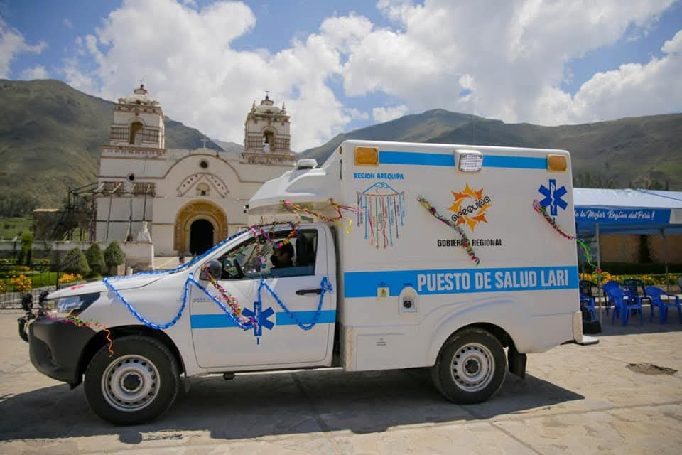 Centro de salud de Lari no tiene conductor para su ambulancia