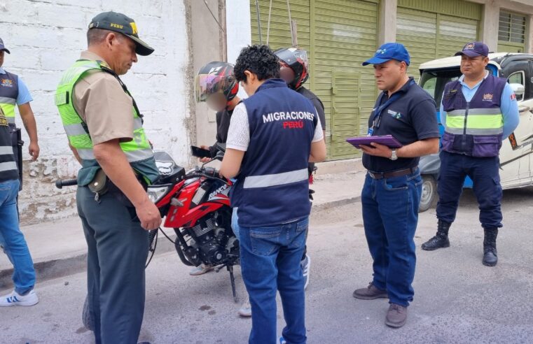 Camaná: realizan operativos para identificar ciudadanos extranjeros