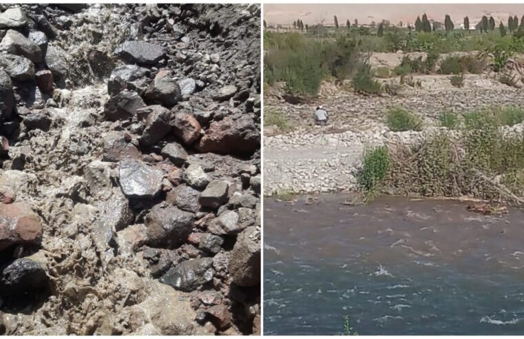 Contaminación en el río Majes sigue agravándose