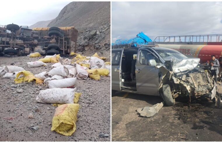 Accidentes dejan 9 personas heridas en Arequipa