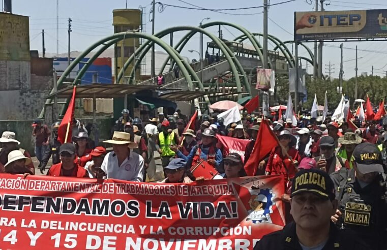 Tercer día de paro tendrá poca acogida en Arequipa