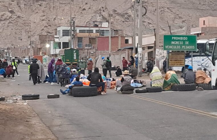 Policía descarta liberar la carretera Panamericana Sur