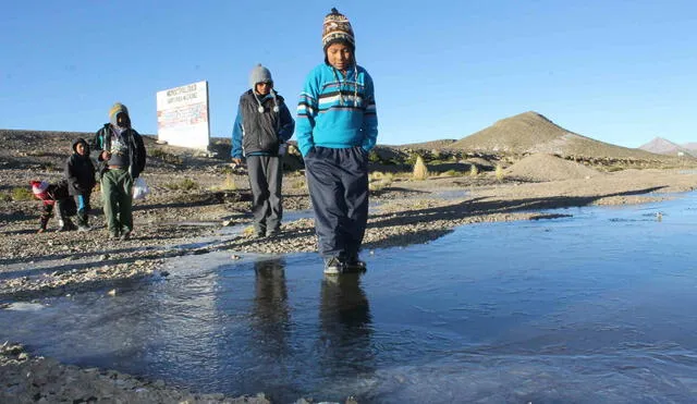 Descenso de temperaturas se registraría desde hoy en el sur