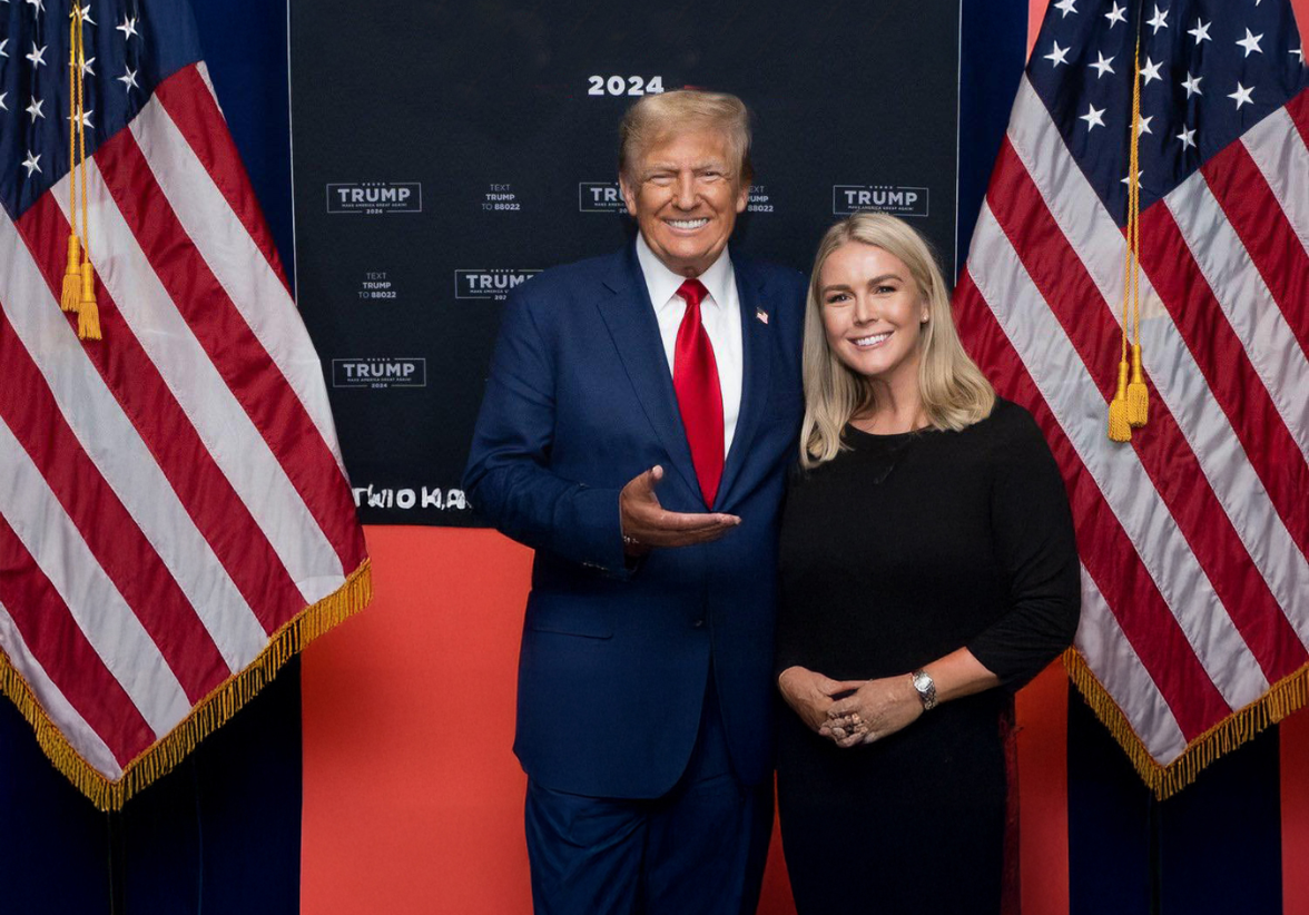 Trump designa portavoz de la Casa Blanca a Karoline Leavitt