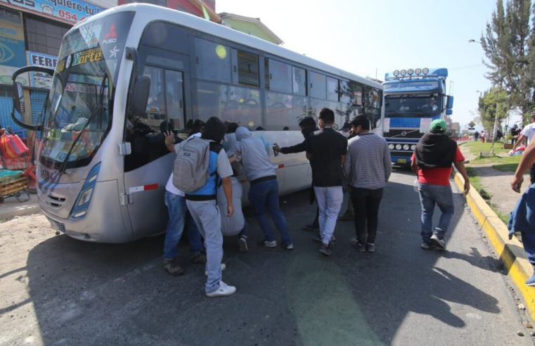 Por paro el Cono Norte y varios distritos se quedarán sin servicio de transporte