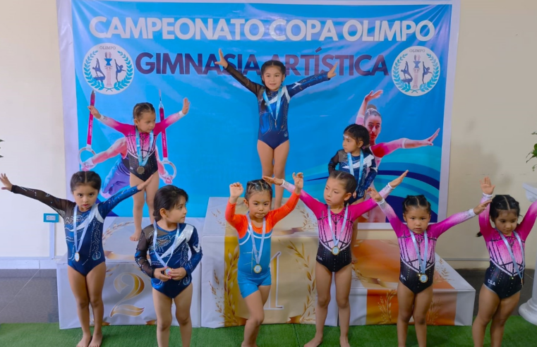 Pequeñas arequipeñas brillan en torneo de Gimnasia Artística