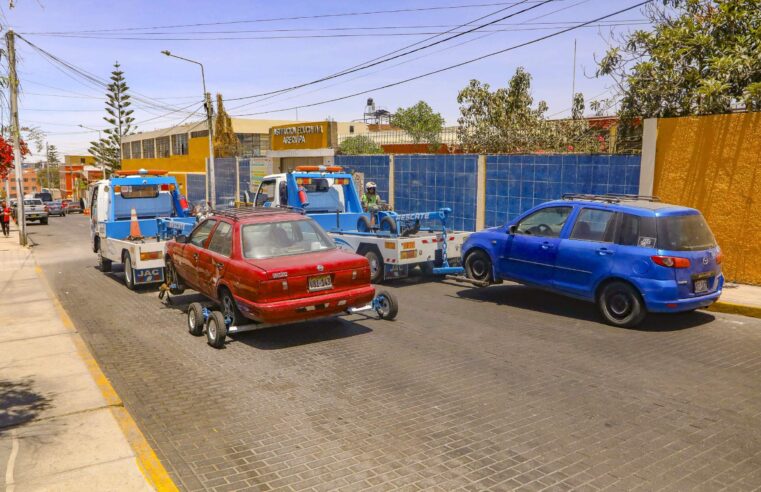 Vehículos mal estacionados fueron internados al depósito municipal 