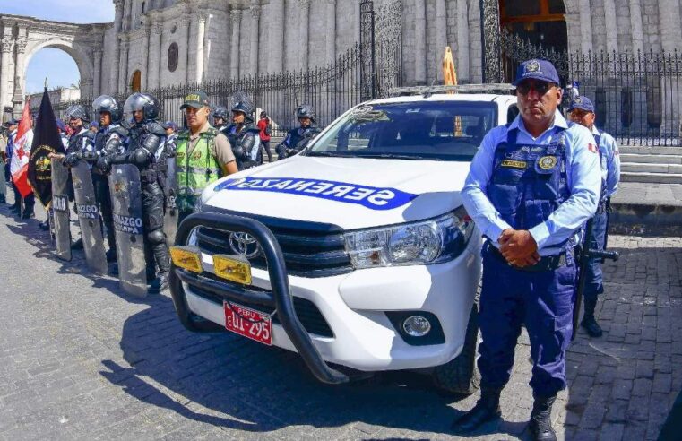 Policías patrullarán el Cercado con serenos de la MPA