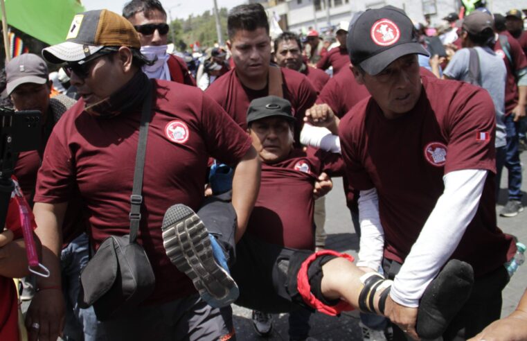 Arequipa se une a la protesta nacional contra la inseguridad