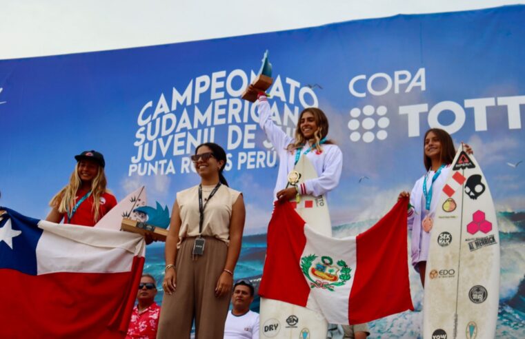 Perú ratificó su favoritismo en el surf sudamericano