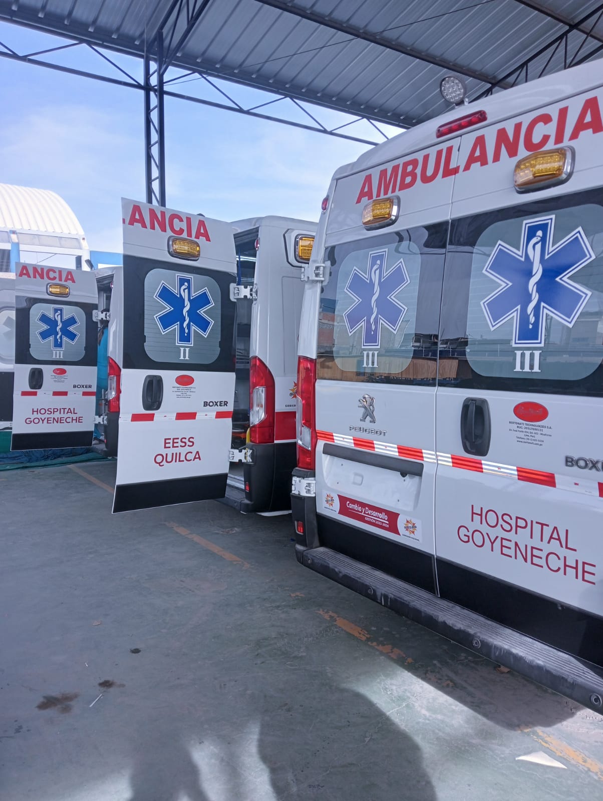 GRA aplaza entrega de ambulancias para establecimiento de salud hasta 2025