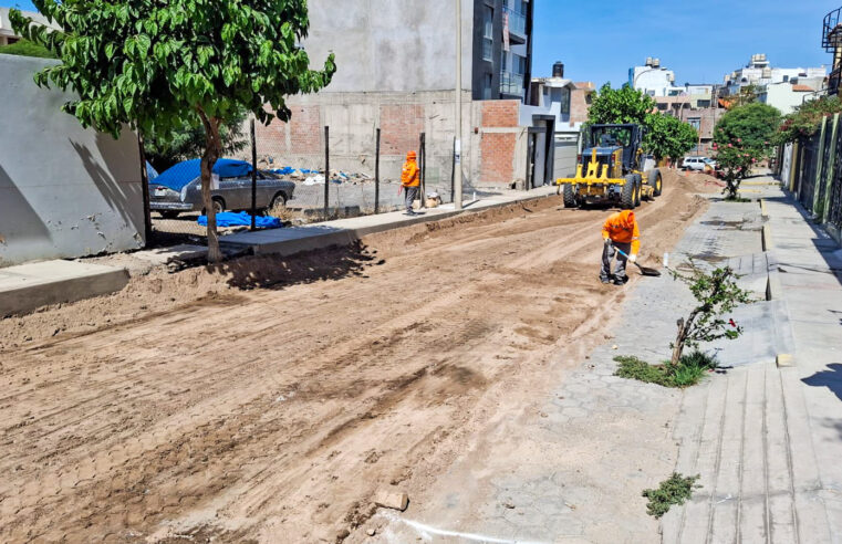 Municipio de Cayma avanzan con mejoramiento de movilidad urbana