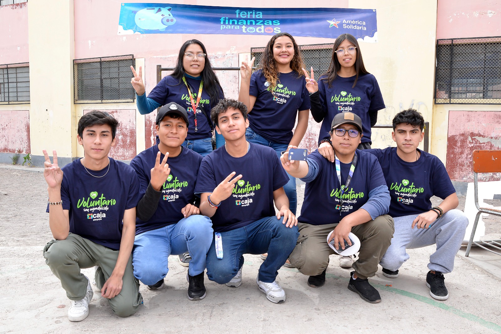 Voluntarios de Caja Arequipa impulsan educación financiera y sostenibilidad