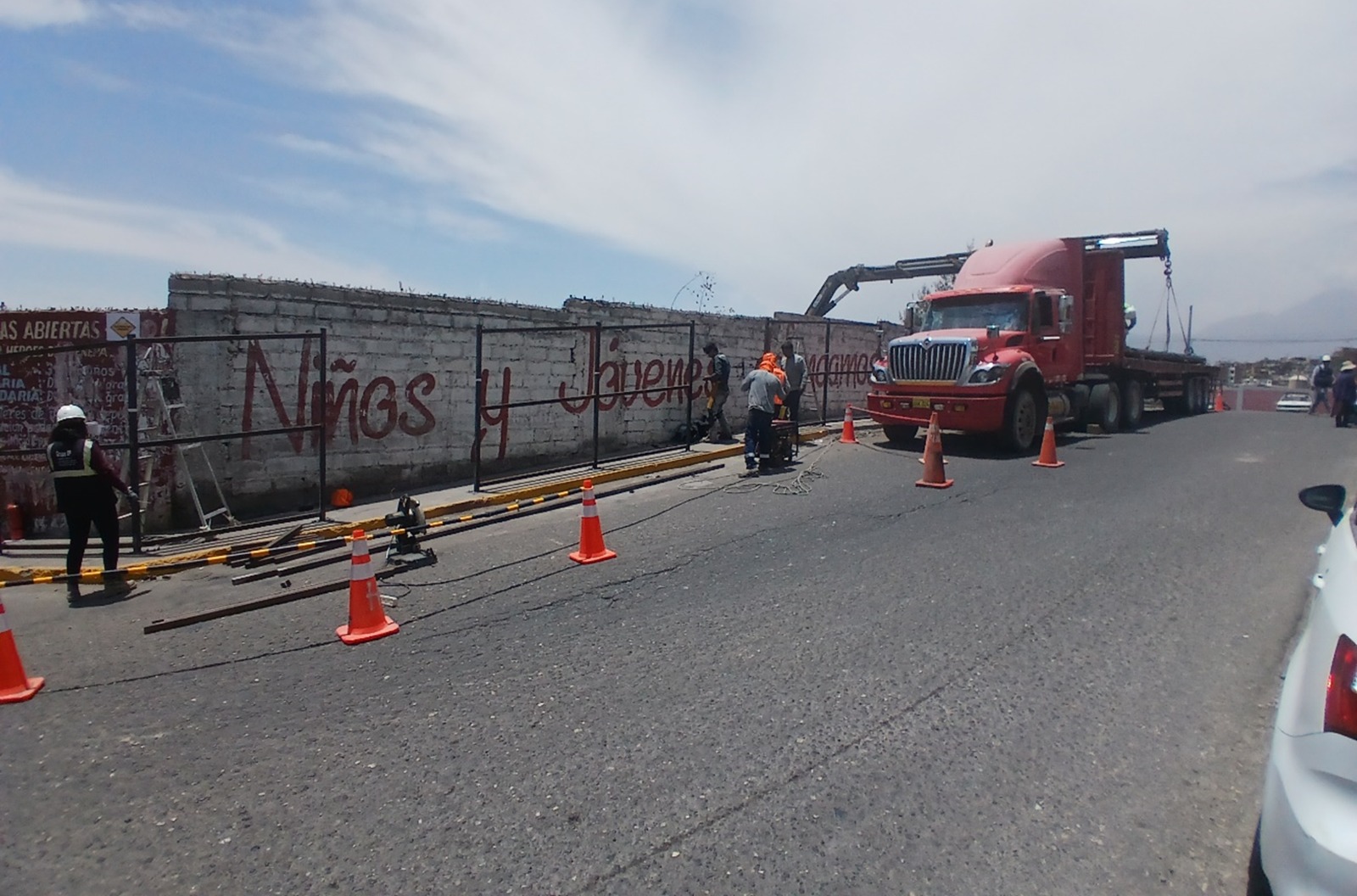 Deteriorada infraestructura del colegio Héroes del Cenepa fue demolida