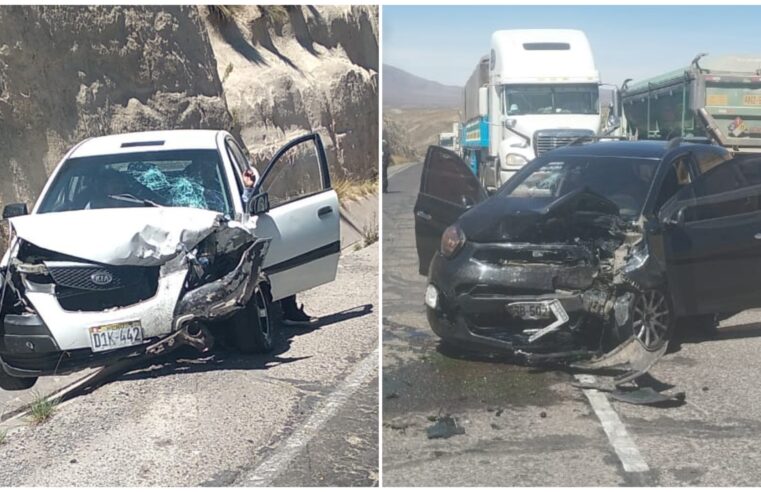 Accidentes en la carretera Arequipa-Puno no cesan