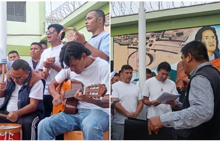 La música, la mejor compañía para los reos del penal de Socabaya esta Navidad