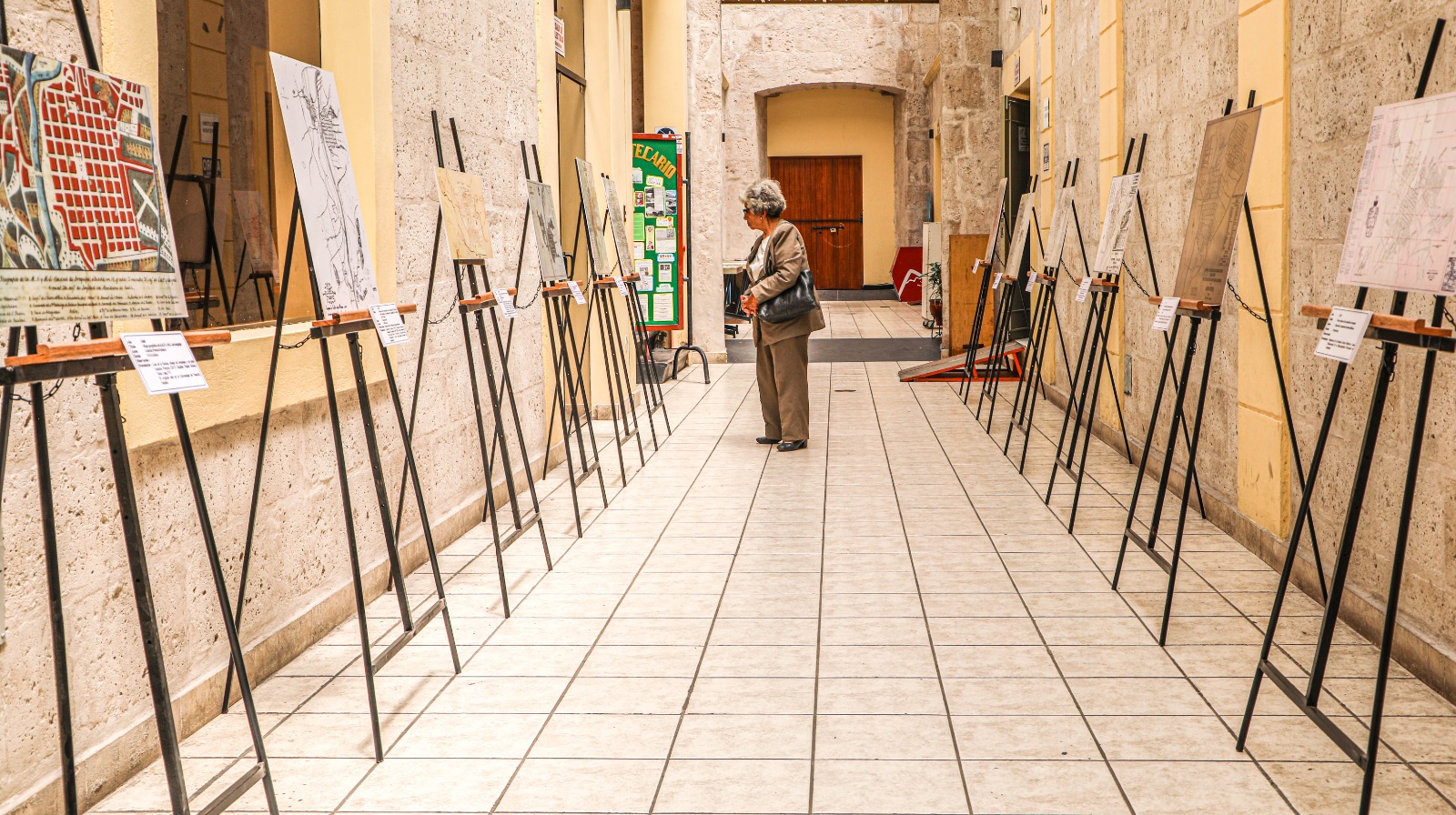 Inauguraron exposición de plano históricos del Centro Histórico