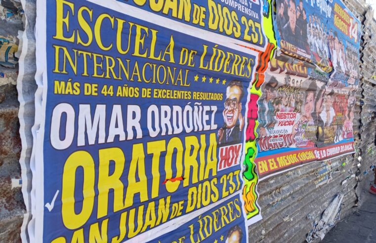 Omar Ordóñez sigue contaminando Arequipa