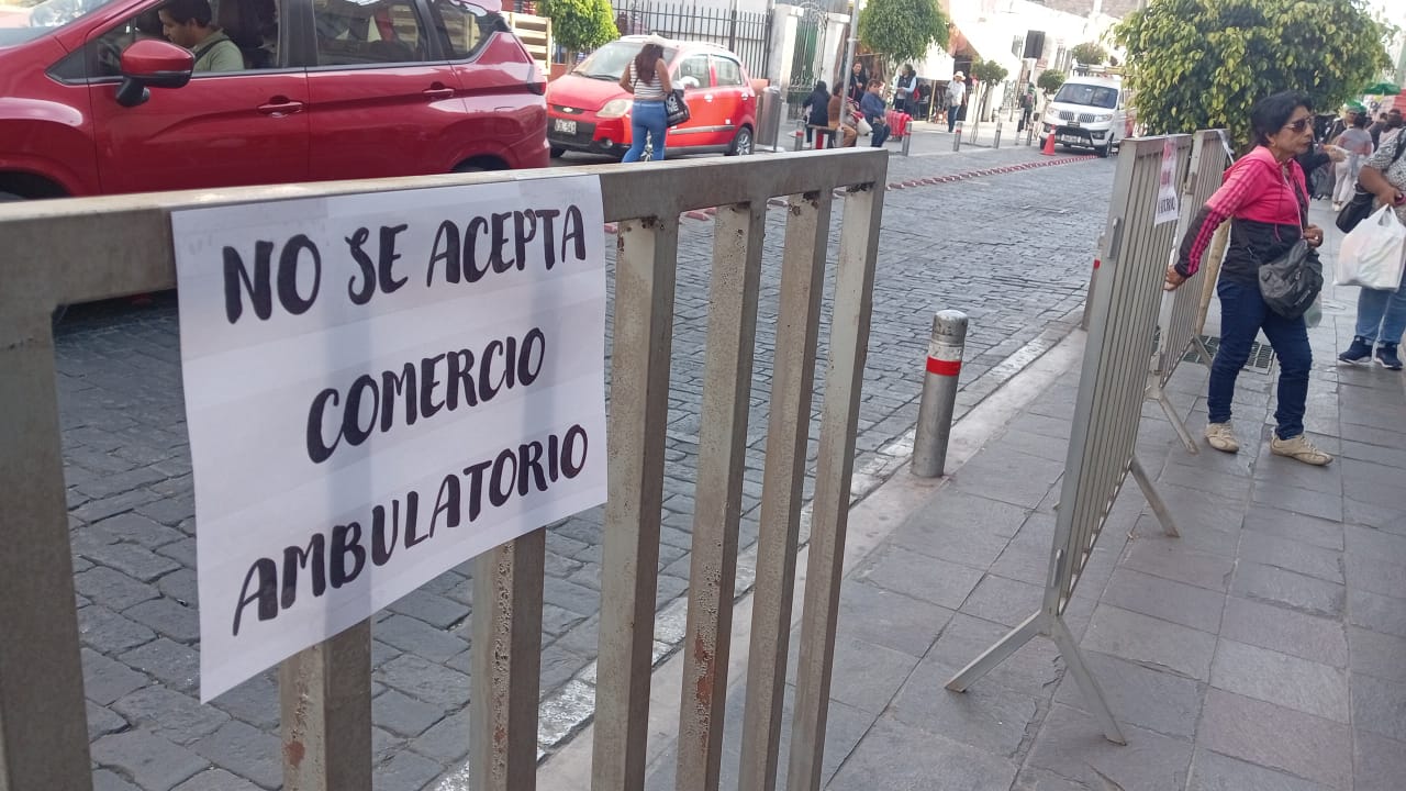 Comerciantes formales le declaran la guerra a los ambulantes