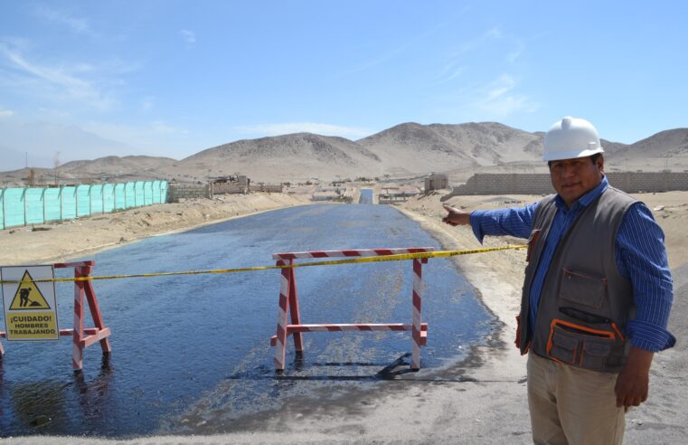 Inician obras de asfaltado de vía Nueva Molina