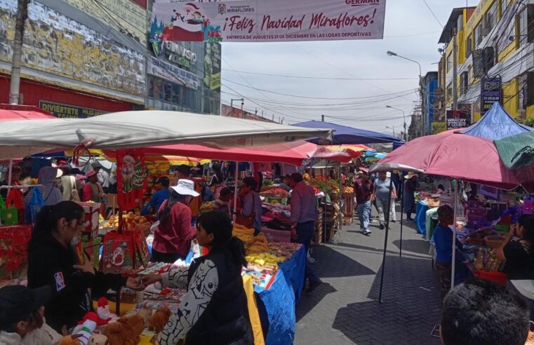 Inescrupulosos invaden fachada de la feria El Altiplano