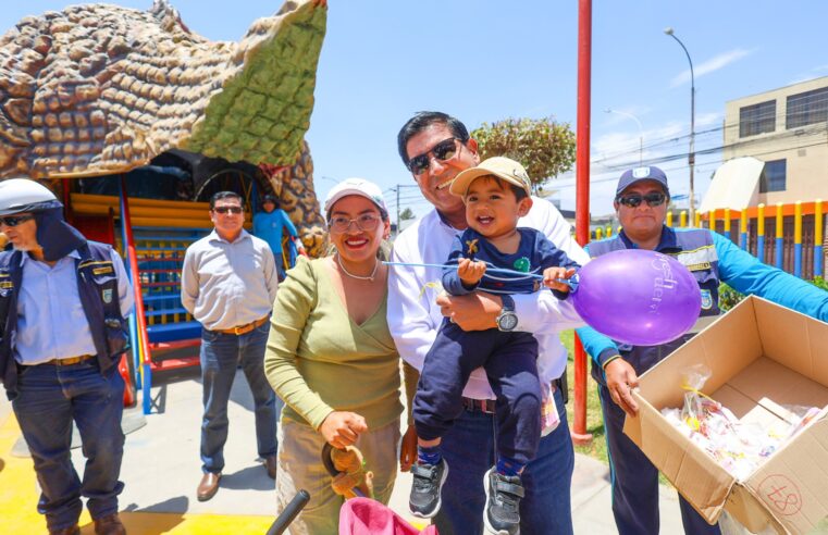 Centenares de niños disfrutaron de la reapertura del parque Ccoritos