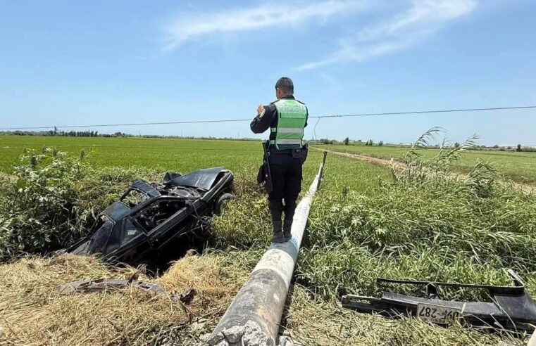 Automóvil se despista y deja 4 heridos en Camaná