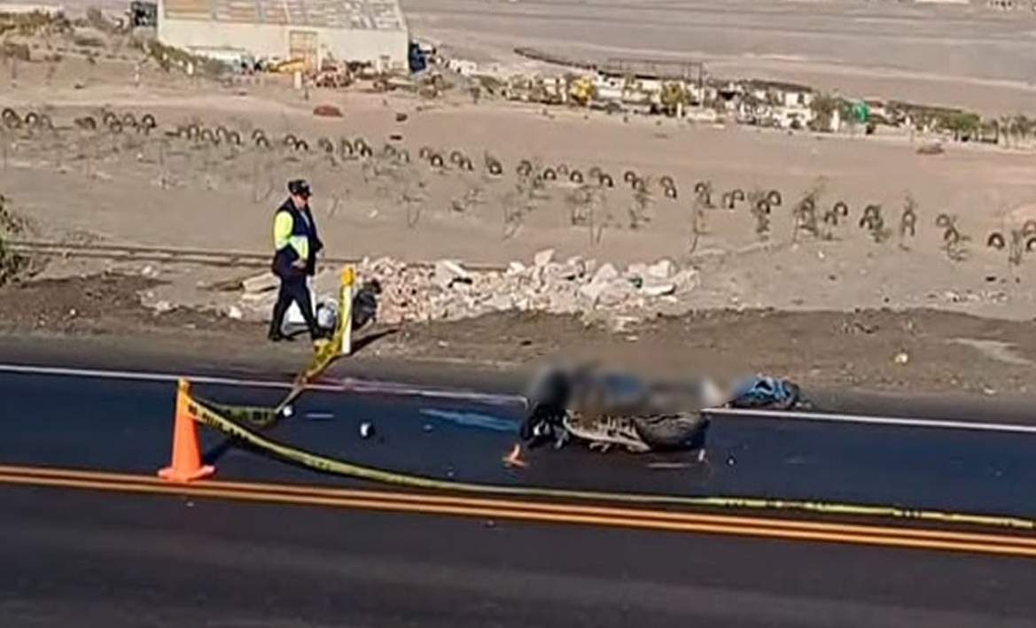 Motociclista fallece tras accidente en Variante de Uchumayo