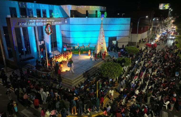 ¡Arequipa ya vive el espíritu navideño!