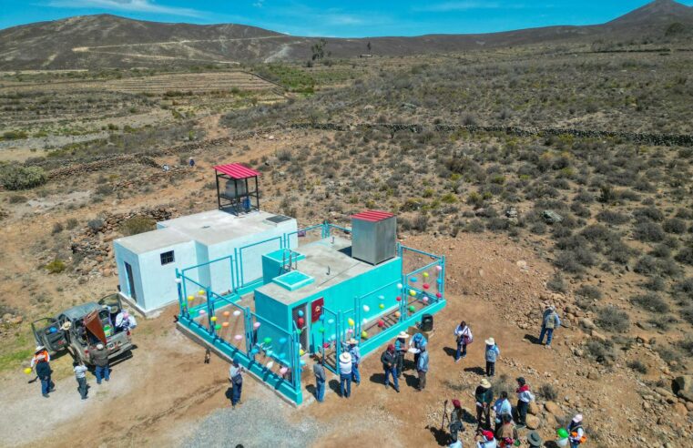 Inauguran nuevas vías y sistema de agua potable en Cahuacho