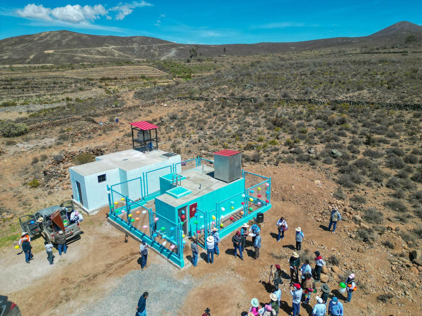 Inauguran nuevas vías y sistema de agua potable en Cahuacho