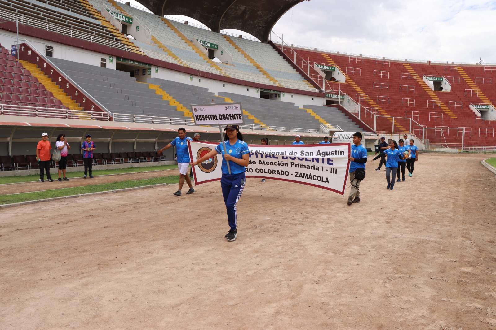 Por fin el estadio de la UNSA tendrá pista Atlética