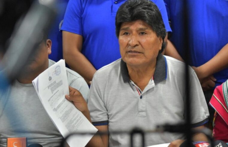 13-3 Evo Morales denunció un allanamiento «abusivo e ilegal» a la vivienda de su hija