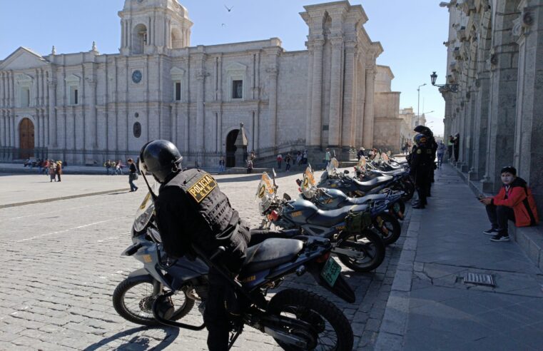 Drones y motocicletas entregados a la Divincri Arequipa aún no están operativos