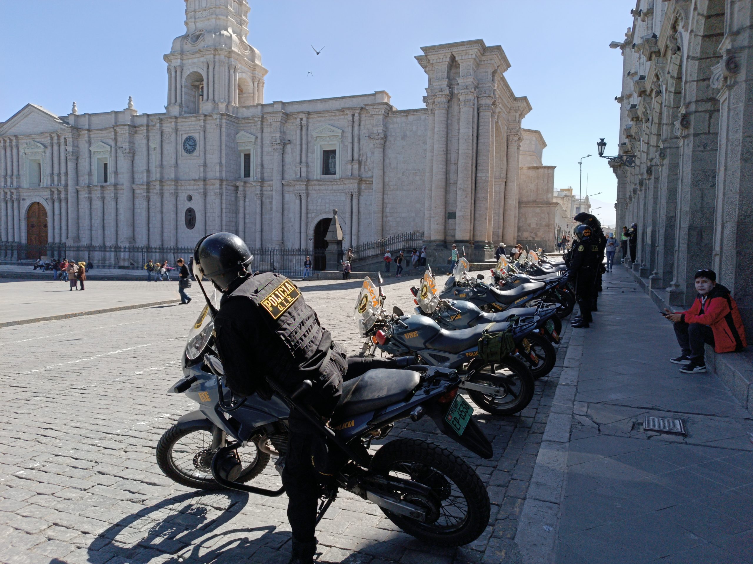 Drones y motocicletas entregados a la Divincri Arequipa aún no están operativos