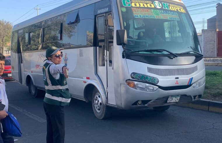 Municipios distritales tendrán facultades para fiscalizar a unidades de transporte
