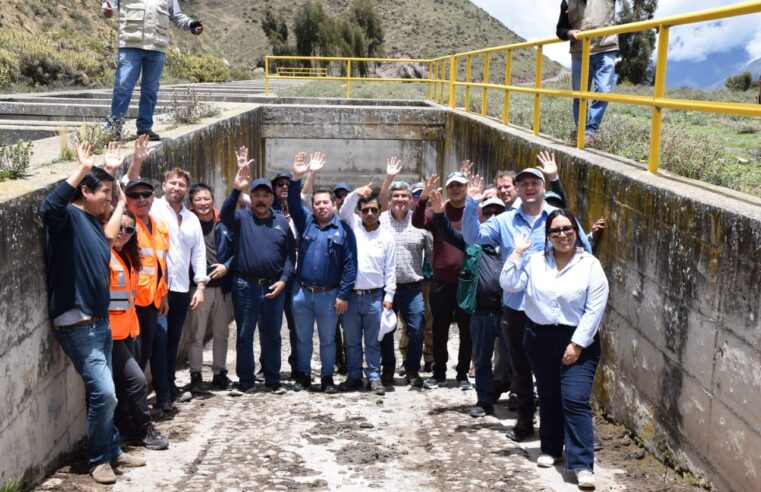 Inversionistas extranjeros reiteran interés en ejecutar puesta a punto de Majes Siguas