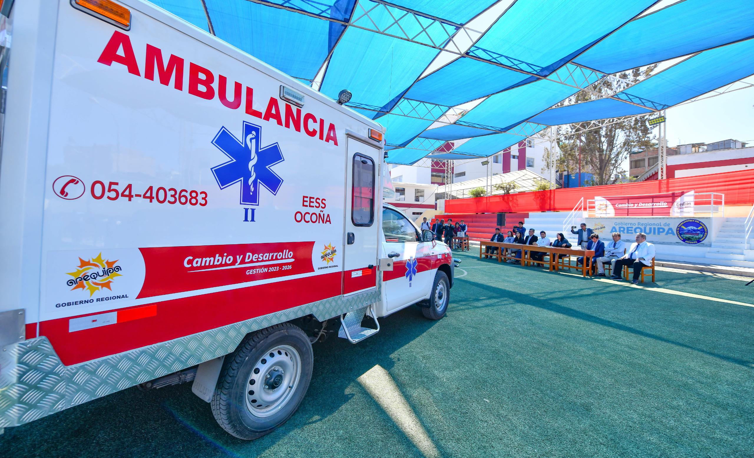 GRA adquiere 17 ambulancias con inversión de S/ 7 millones