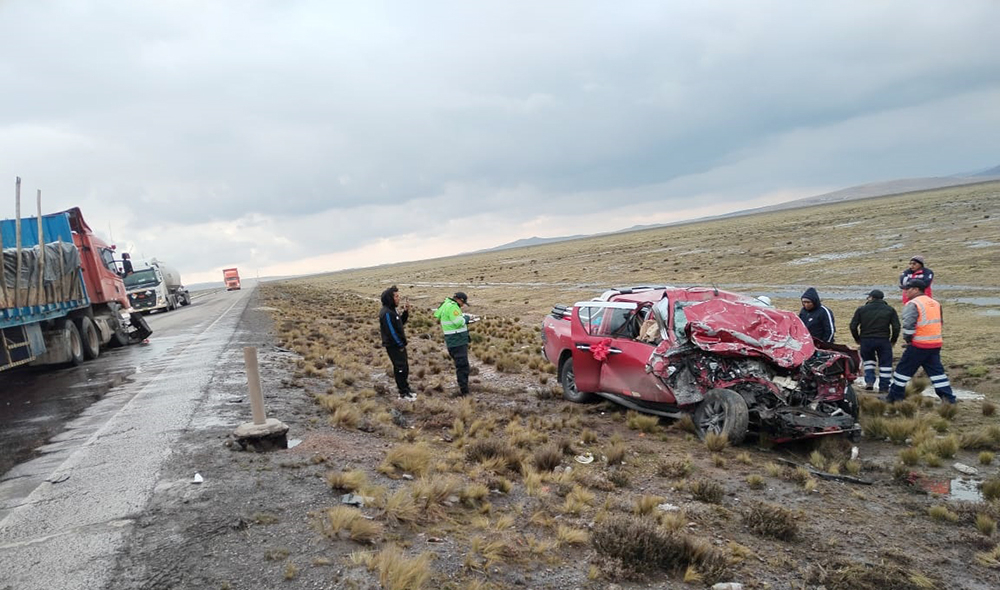 Defensoría pide ejecutar acciones para prevenir accidentes de carretera